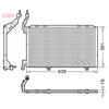 Denso Ac Condenser DCN10039 thumbnail