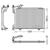 Denso Ac Condenser DCN10042 thumbnail