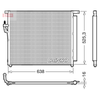 Denso Ac Condenser DCN10049 thumbnail