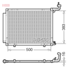 Denso Ac Condenser DCN10058 thumbnail