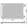 Denso Ac Condenser DCN17031 thumbnail