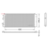 Denso Ac Condenser DCN20018 thumbnail