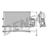 Denso Ac Condenser DCN20029 thumbnail