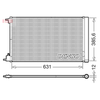 Denso Ac Condenser DCN20039 thumbnail