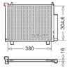 Denso Ac Condenser DCN20051 thumbnail
