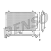 Denso Ac Condenser DCN21017 thumbnail