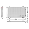 Denso Ac Condenser DCN21018 thumbnail