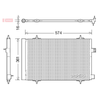 Denso Ac Condenser DCN21019 thumbnail