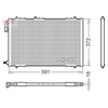 Denso Ac Condenser DCN21031 thumbnail