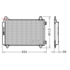Denso Ac Condenser DCN21034 thumbnail