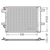 Denso Ac Condenser DCN21036 thumbnail