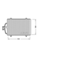 Denso Ac Condenser DCN23003 thumbnail