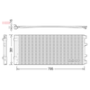 Denso Ac Condenser DCN23037 thumbnail