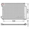 Denso Ac Condenser DCN23052 thumbnail