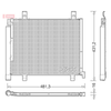 Denso Ac Condenser DCN32023 thumbnail
