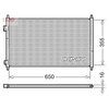 Denso Ac Condenser DCN40018 thumbnail