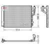 Denso Ac Condenser DCN41014 thumbnail
