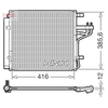 Denso Ac Condenser DCN43012 thumbnail