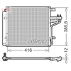 Denso Ac Condenser DCN43014 thumbnail