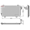 Denso Ac Condenser DCN44015 thumbnail