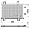 Denso Ac Condenser DCN44018 thumbnail