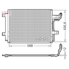 Denso Ac Condenser DCN44019 thumbnail