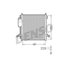 Denso Ac Condenser DCN45001 thumbnail
