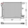 Denso Ac Condenser DCN46018 thumbnail