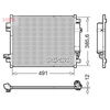 Denso Ac Condenser DCN46034 thumbnail