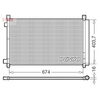 Denso Ac Condenser DCN46036 thumbnail