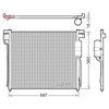 Denso Ac Condenser DCN46037 thumbnail