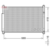 Denso Ac Condenser DCN47006 thumbnail