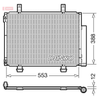Denso Ac Condenser DCN47007 thumbnail