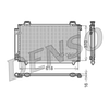 Denso Ac Condenser DCN50016 thumbnail