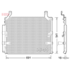 Denso Ac Condenser DCN50032 thumbnail