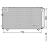 Denso Ac Condenser DCN50042 thumbnail