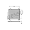 Denso Ac Condenser DCN50045 thumbnail