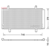 Denso Ac Condenser DCN50048 thumbnail
