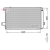 Denso Ac Condenser DCN50049 thumbnail