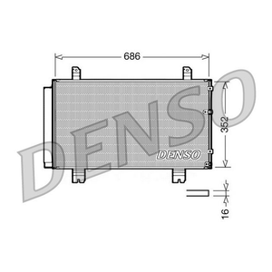 Denso Ac Condenser DCN51002
