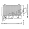 Denso Ac Condenser DCN51005 thumbnail
