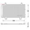Denso Ac Condenser DCN51013 thumbnail