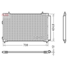 Denso Ac Condenser DCN51018 thumbnail