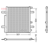 Denso Ac Condenser DCN99054 thumbnail