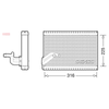 Denso Ac Evaporator DEV21003 thumbnail
