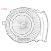 Denso Cabin Blower Fan DEA07021 thumbnail