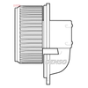 Denso Cabin Blower Fan DEA09022 thumbnail