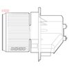 Denso Cabin Blower Fan DEA09066 thumbnail