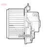 Denso Cabin Blower Fan DEA09072 thumbnail