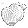 Denso Cabin Blower Fan DEA21003 thumbnail